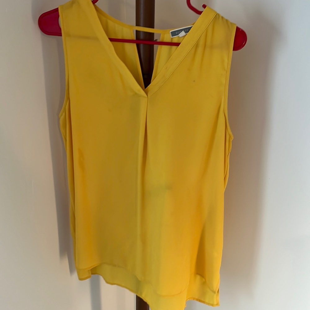 Pleione Women’s Yellow Blouse